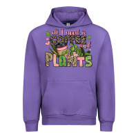 Tulip all i need is coffee and plants Urban Hoodie - JahusDesignShop