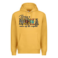 Mustard being nana makes my life complate Premium Hoodie - CowhideDigitalArt