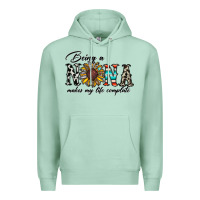 Seafoam being nana makes my life complate Premium Hoodie - CowhideDigitalArt