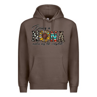 Coffee being nana makes my life complate Premium Hoodie - CowhideDigitalArt