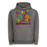 Pigment Tornado autism is not a tragedy ignorance is Urban Hoodie - JahusDesignShop