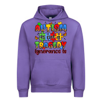Tulip autism is not a tragedy ignorance is Urban Hoodie - JahusDesignShop