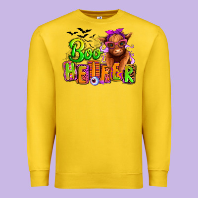 Premium Sweatshirt Boo Heifer baby Cow