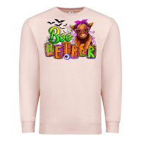 Pale Pink Boo Heifer baby Cow Premium Sweatshirt - RanaPortraitStore