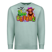 Seafoam Boo Heifer baby Cow Premium Sweatshirt - RanaPortraitStore