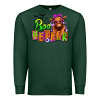 Sports Green Boo Heifer baby Cow Premium Sweatshirt - RanaPortraitStore