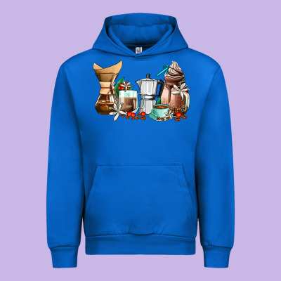 Coffee Tools Coffee Cups Urban Hoodie Designed By Adodesignshop