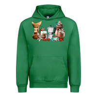 Emerald coffee tools coffee cups Urban Hoodie - AdoDesignShop