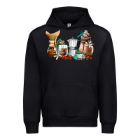 Foreset Green coffee tools coffee cups Urban Hoodie - AdoDesignShop