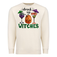Sandshell Drink Up Witches Halloween Premium Sweatshirt - RanaPortraitStore