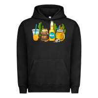 Pigment Black beer coffee cups Urban Hoodie - AdoDesignShop