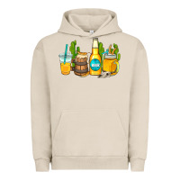 Pigment French Oak beer coffee cups Urban Hoodie - AdoDesignShop