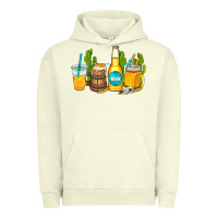 Pigment Pistachio beer coffee cups Urban Hoodie - AdoDesignShop