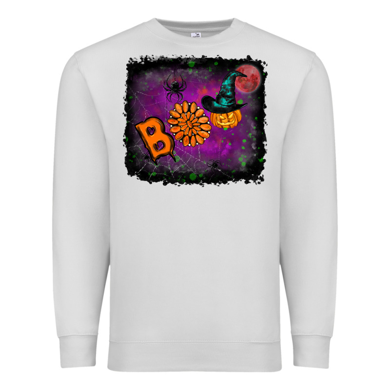 Boo Halloween Premium Sweatshirt by RanaPortraitStore | Teevron