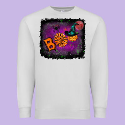 Premium Sweatshirt Boo Halloween