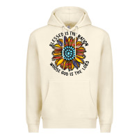 Sandshell blessed is the nation whose god is the lord Premium Hoodie - CowhideDigitalArt