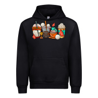 Black volleyball coffee cups Urban Hoodie - AdoDesignShop