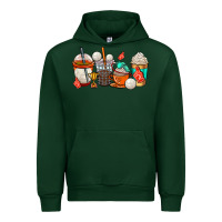 Forest Green volleyball coffee cups Urban Hoodie - AdoDesignShop