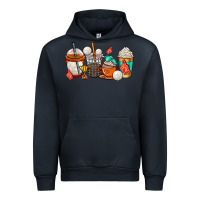 Navy volleyball coffee cups Urban Hoodie - AdoDesignShop