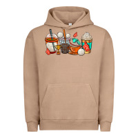 Pigment Burro volleyball coffee cups Urban Hoodie - AdoDesignShop