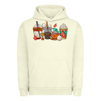 Pigment Pistachio volleyball coffee cups Urban Hoodie - AdoDesignShop
