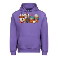 Tulip volleyball coffee cups Urban Hoodie - AdoDesignShop