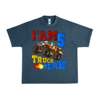 Midnight Navy i'am five truck yeah Urban Heavy Tee - Artiststas