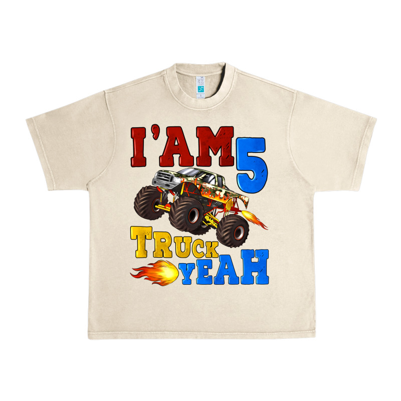I'am Five Truck Yeah Urban Heavy Tee by Artiststas | Teevron