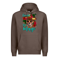 Coffee cinco de mayo skull Premium Hoodie - HRA Design Shop