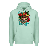 Seafoam cinco de mayo skull Premium Hoodie - HRA Design Shop