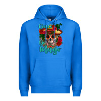 True Royal cinco de mayo skull Premium Hoodie - HRA Design Shop