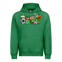 Emerald soccer coffee cups Urban Hoodie - AdoDesignShop
