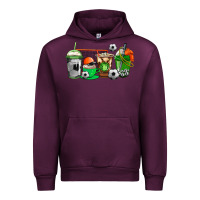 Mauve Wine soccer coffee cups Urban Hoodie - AdoDesignShop