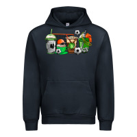 Navy soccer coffee cups Urban Hoodie - AdoDesignShop