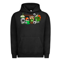 Pigment Black soccer coffee cups Urban Hoodie - AdoDesignShop