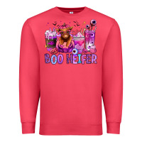 Cardinal Halloween boo Heifer coffee cups Premium Sweatshirt - RanaPortraitStore