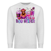Oatmeal Heather Halloween boo Heifer coffee cups Premium Sweatshirt - RanaPortraitStore
