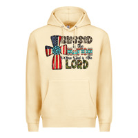 Pina Colada blessed İs the nation whose god is the lord Premium Hoodie - CowhideDigitalArt