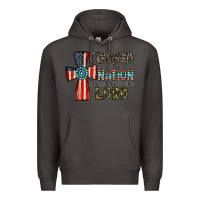 Smoke blessed İs the nation whose god is the lord Premium Hoodie - CowhideDigitalArt