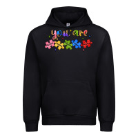 Black you are loved autism Urban Hoodie - JahusDesignShop