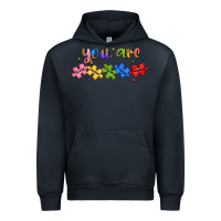 Navy you are loved autism Urban Hoodie - JahusDesignShop