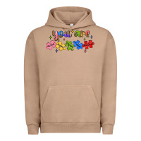 Pigment Burro you are loved autism Urban Hoodie - JahusDesignShop