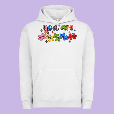 You Are Loved Autism Urban Hoodie Designed By Jahusdesignshop