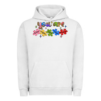 Pigment Lunar Rock you are loved autism Urban Hoodie - JahusDesignShop