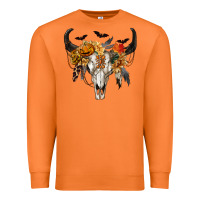 Carrot Halloween Bull Skull Premium Sweatshirt - RanaPortraitStore