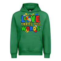 Emerald love needs no words Urban Hoodie - JahusDesignShop