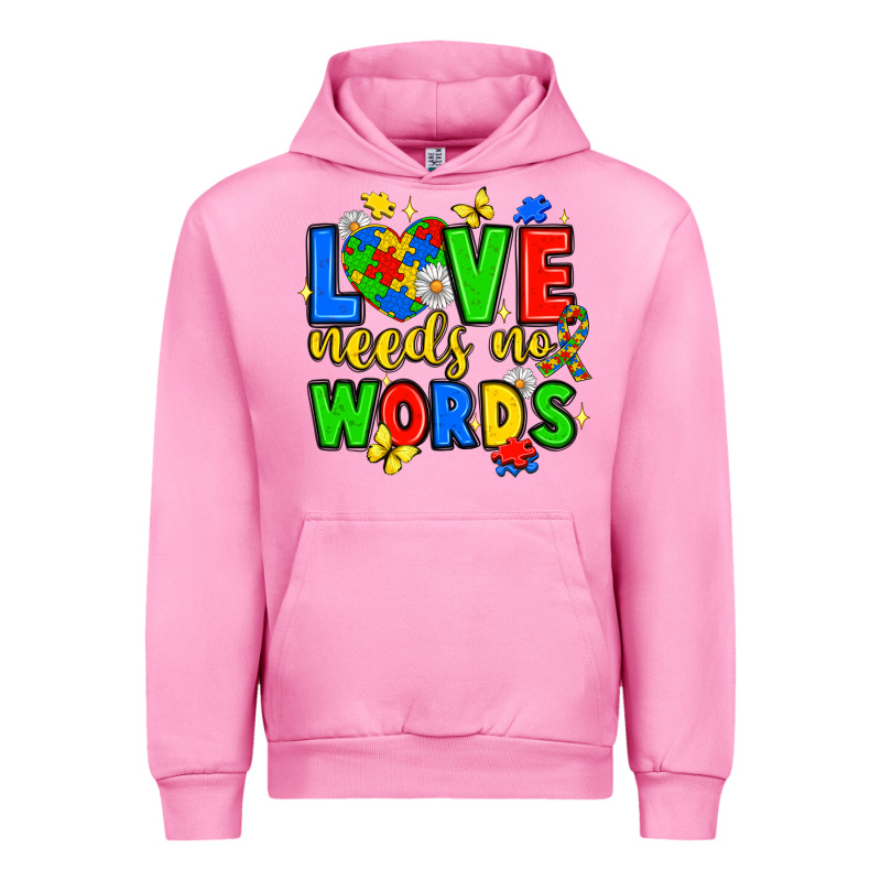 Love Needs No Words Urban Hoodie by JahusDesignShop | Teevron