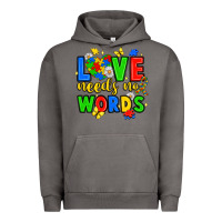 Pigment Tornado love needs no words Urban Hoodie - JahusDesignShop