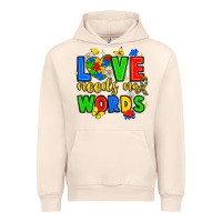 Sandshell love needs no words Urban Hoodie - JahusDesignShop