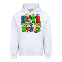 White love needs no words Urban Hoodie - JahusDesignShop